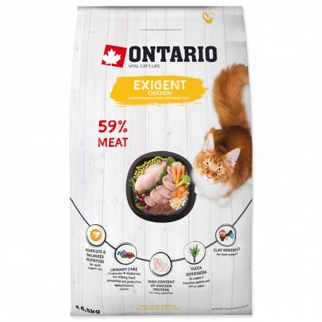 Ontario Cat Exigent 6,5kg NEW