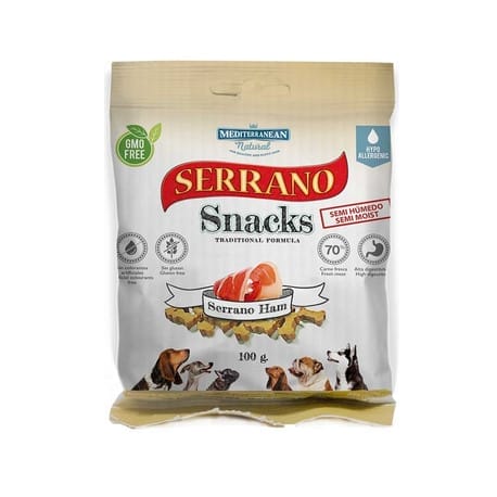 Serrano Snack for Dog-Serrano Ham 100g