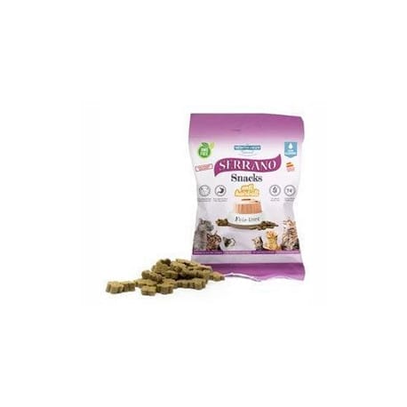 Serrano Snack for Cat-Liver-AntiHairball 50g