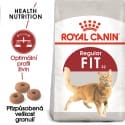 Royal Canin Fit granule pre správnu kondíciu mačiek 10kg