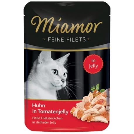 Miamor Cat Filet kapsa kuře+rajče ve šťávě 100g