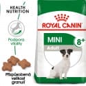 Royal Canin Mini Adult 8 + granule pre starnúce malých psov 800g