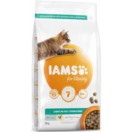 Iams Cat Adult Weight Control Chicken 2kg