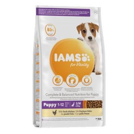 Iams Dog Puppy Small & Medium Chicken 3kg