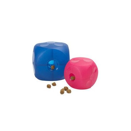 Hračka pes BUSTER Soft Cube modrá 12cm