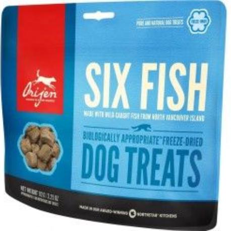 Orijen Dog Treats FD Six Fish 92g