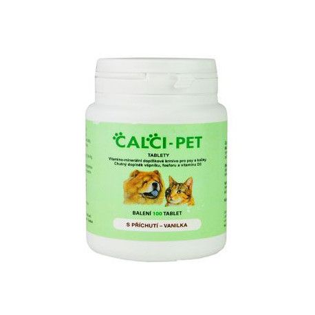 Calci Pet vanilka 100tbl