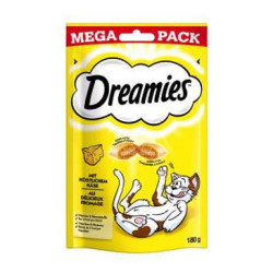 Dreamies mačka pochúťka Mega Pack so syrom 180g