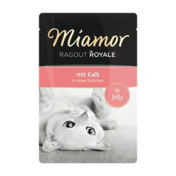 Miamor Cat Ragout kapsa Royale teľacie v želé 100g