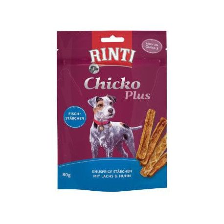 Rinti Extra Chick Plus pochúťka losos + kura 80g