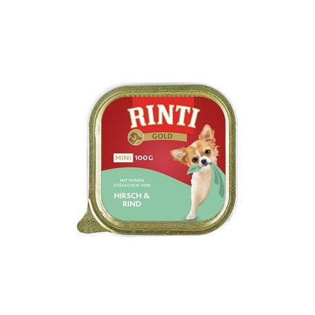 Rinti Gold Mini vanička jeleň + hovädzie 100g