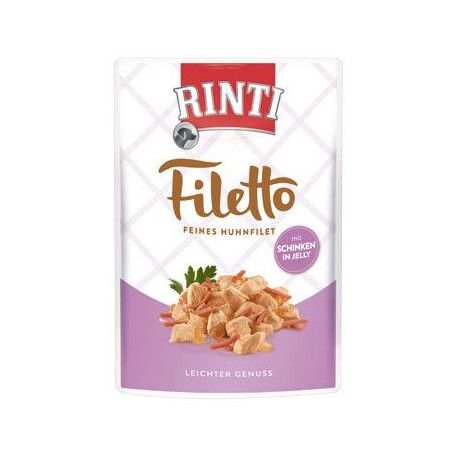Rinti Filetto vrecko kura + šunka v želé 100g