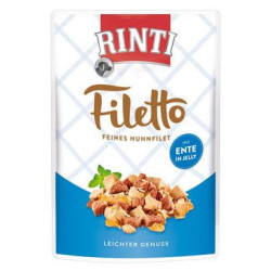 Rinti Filetto vrecko kura + kačica v želé 100g