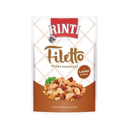 Rinti Filetto vrecko kura + jahňa v želé 100g