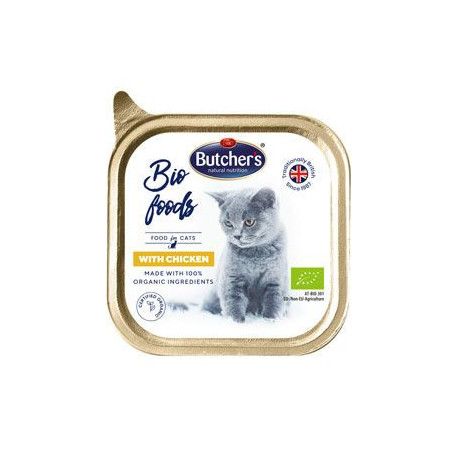 Butcher 's Cat Bio s kuracím vanička 85g