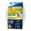 ONTARIO Dog Senior Mini Lamb & Rice 2,25 kg