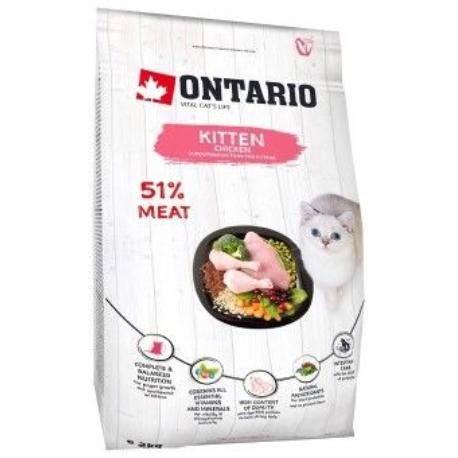 ONTARIO Cat kitten chicken 2kg NEW