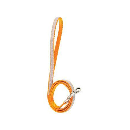 Vodítko kočka SHINY nylon oranžové 1m Zolux