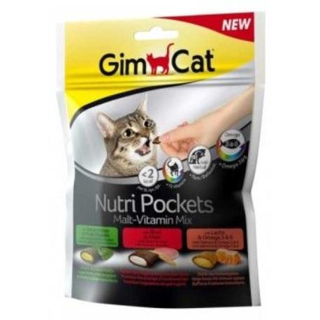 Gimcat Nutri pockets malt+vitamin mix 150g