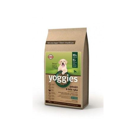 Yoggies Minigranule jehněčí a bílá ryba 20kg