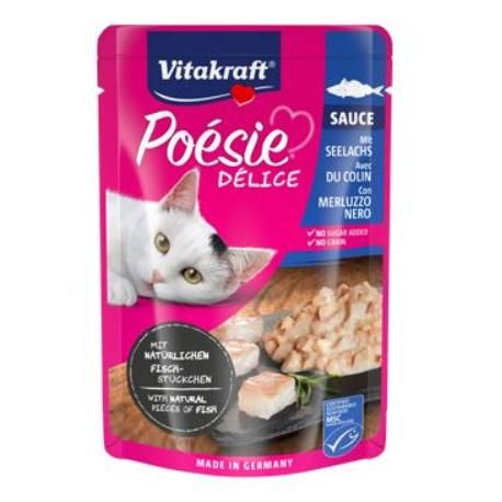 Vitakraft Cat Poesia DéliSauce vrecko treska tm. 85g