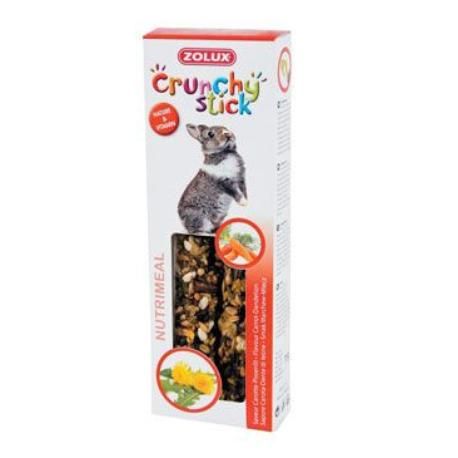 Pochoutka CRUNCHY STICK mrkev/pamp pro křečky Zolux