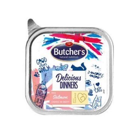 Butcher 's Cat Pro Series Del.Dinner losos vanička 85g