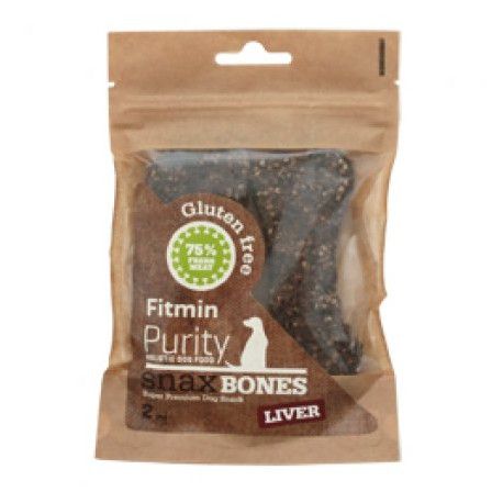 Fitmin Dog Purity Snax BONES liver 2ks