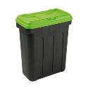 MAELSON Box na granule čierna / zelená 15kg
