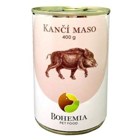 BOHEMIA Kančí maso ve vlastní šťávě 400g