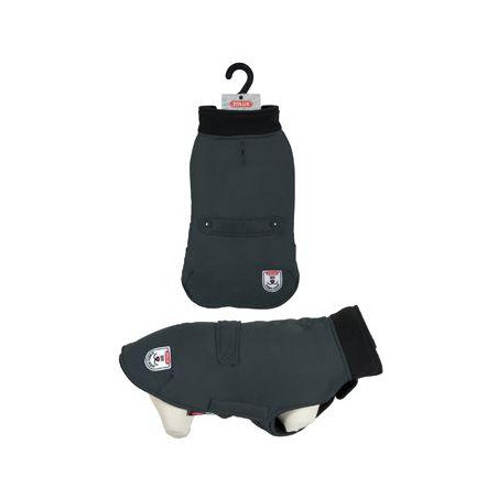 Obleček voděodolný pro psy RIVER černá 35cm Zolux