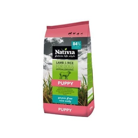 Nativia Dog Puppy Lamb&Rice 3kg