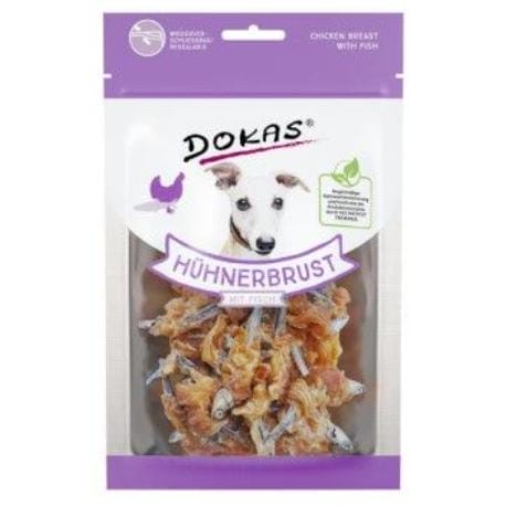 Dokas - Rybičky obalené kuřecím masem 70g