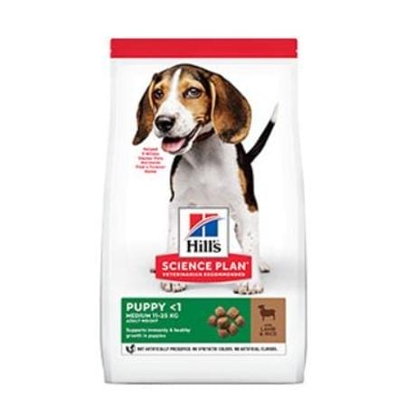 Hill's Can.Dry SP Puppy Medium Lamb&Rice 14kg