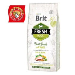 Brit Dog Fresh Duck & Millet Active Run & Work 2,5kg