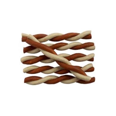 Magnum Twisted Stick 5"  brown / white 50ks