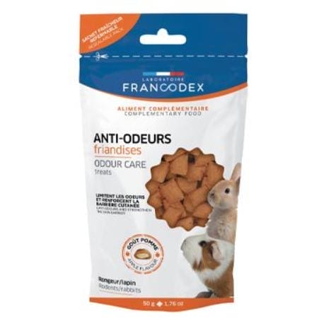 Francodex Pochoutka Odour care hlodavci 50g