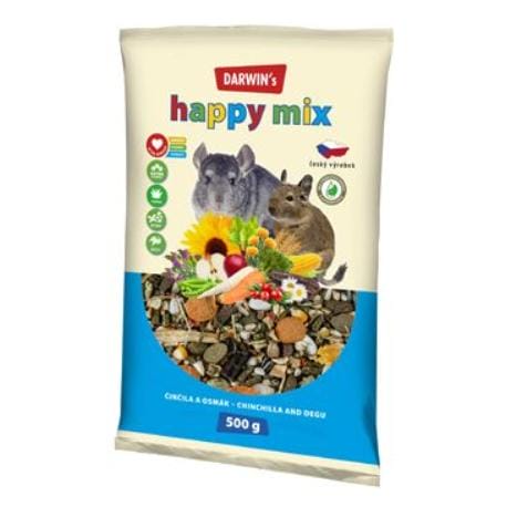 Darwin's Činčila&Osmák Happy mix 500g NEW