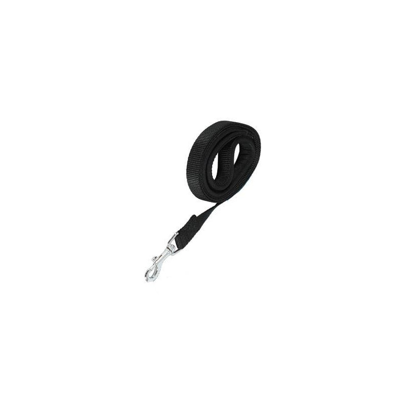 Vodítko pes SOFT NYLON černé 25mm/1m Zolux