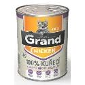 GRAND konz. mačka deluxe 100% hydinové 400g