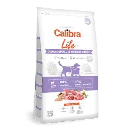 Calibra Dog Life Junior Small&Medium Breed Lamb  2,5kg