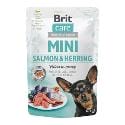 Brit Care Dog Mini Salmon & Herring steril fillets 85g