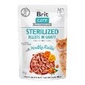 Brit Care Cat Fillets Gravy Steril Healthy Rabbit 85g