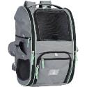 Nobby multifunkčný batoh NOMAD pre mačky a psy do 6kg 45x26x27cm šedý