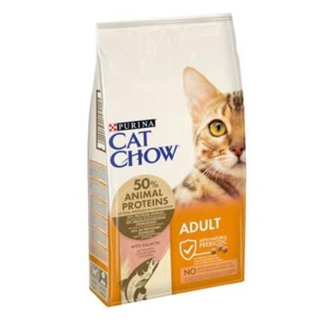 Purina Cat Chow - tuniak, losos 1,5kg