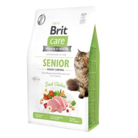 Brit Care Cat GF Senior Weight Control 2kg