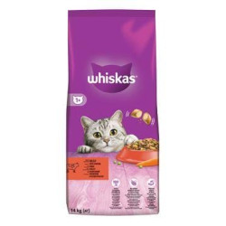 Whiskas Dry s hovädzím mäsom 14kg