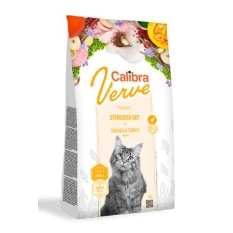 Calibra Cat Verve GF Sterilised Chicken&Turkey 750g