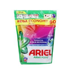 Prací kapsle Ariel Color All in 1 Pods+ 60ks
