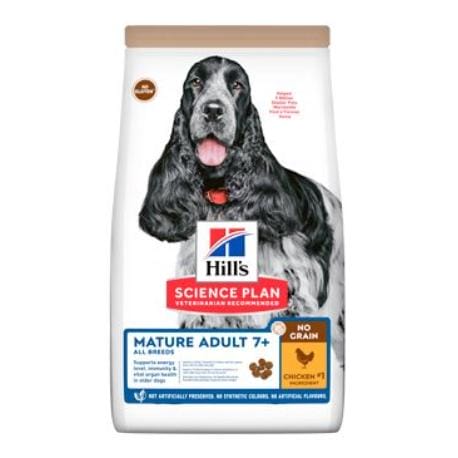 Hill's Can.Dry SP Mature Adult NG Chicken 14kg